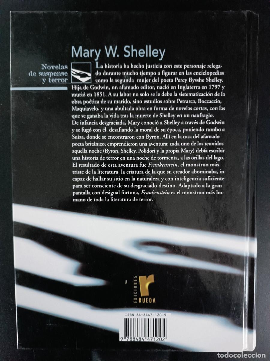 Libros de segunda mano: Frankenstein Mary W. Shelley Ediciones Rueda - Foto 2