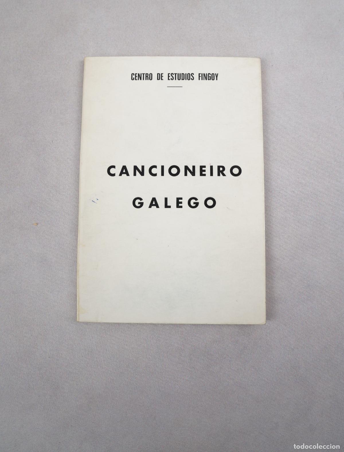 Second hand books: Cancioneiro galego, Centro de Estudios Fingoy, 1972.