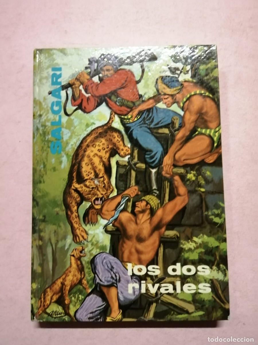 Libros de segunda mano: LOS DOS RIVALES (EMILIO SALGARI) - Foto 1