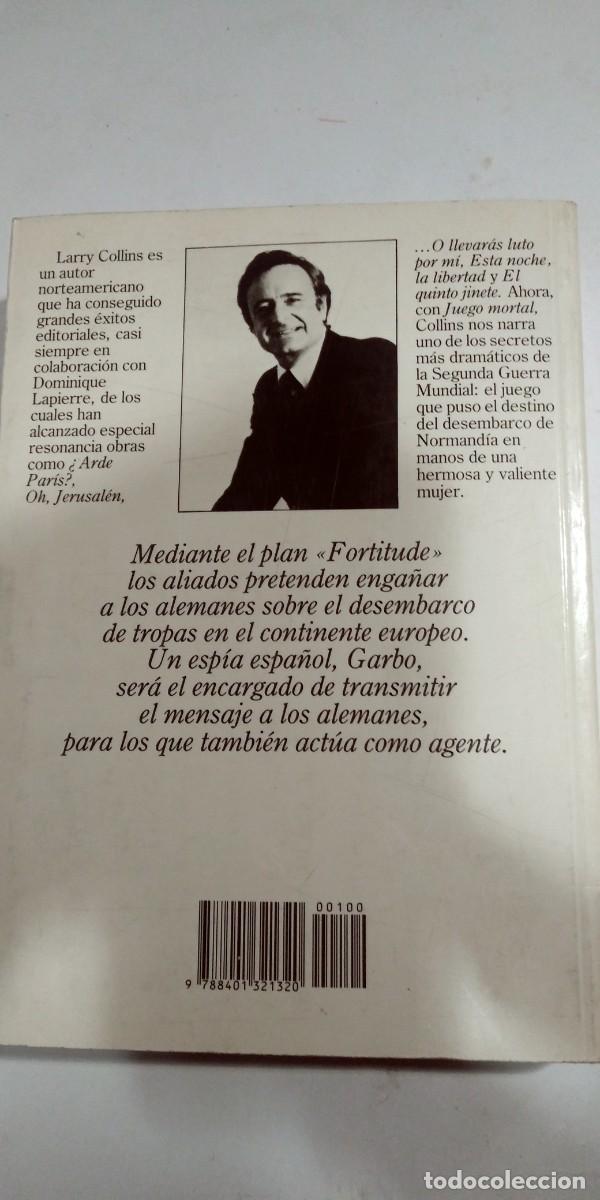 Libros de segunda mano: Juego mortal Larry Collins - Foto 2
