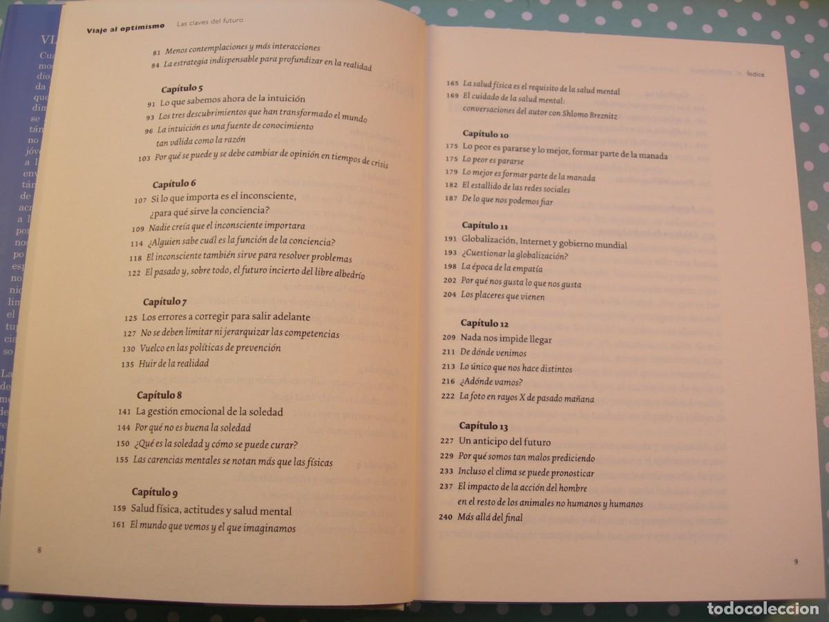 Libros de segunda mano: VIAJE AL OPTIMISMO / EDUARDO PUNSET / - Foto 3