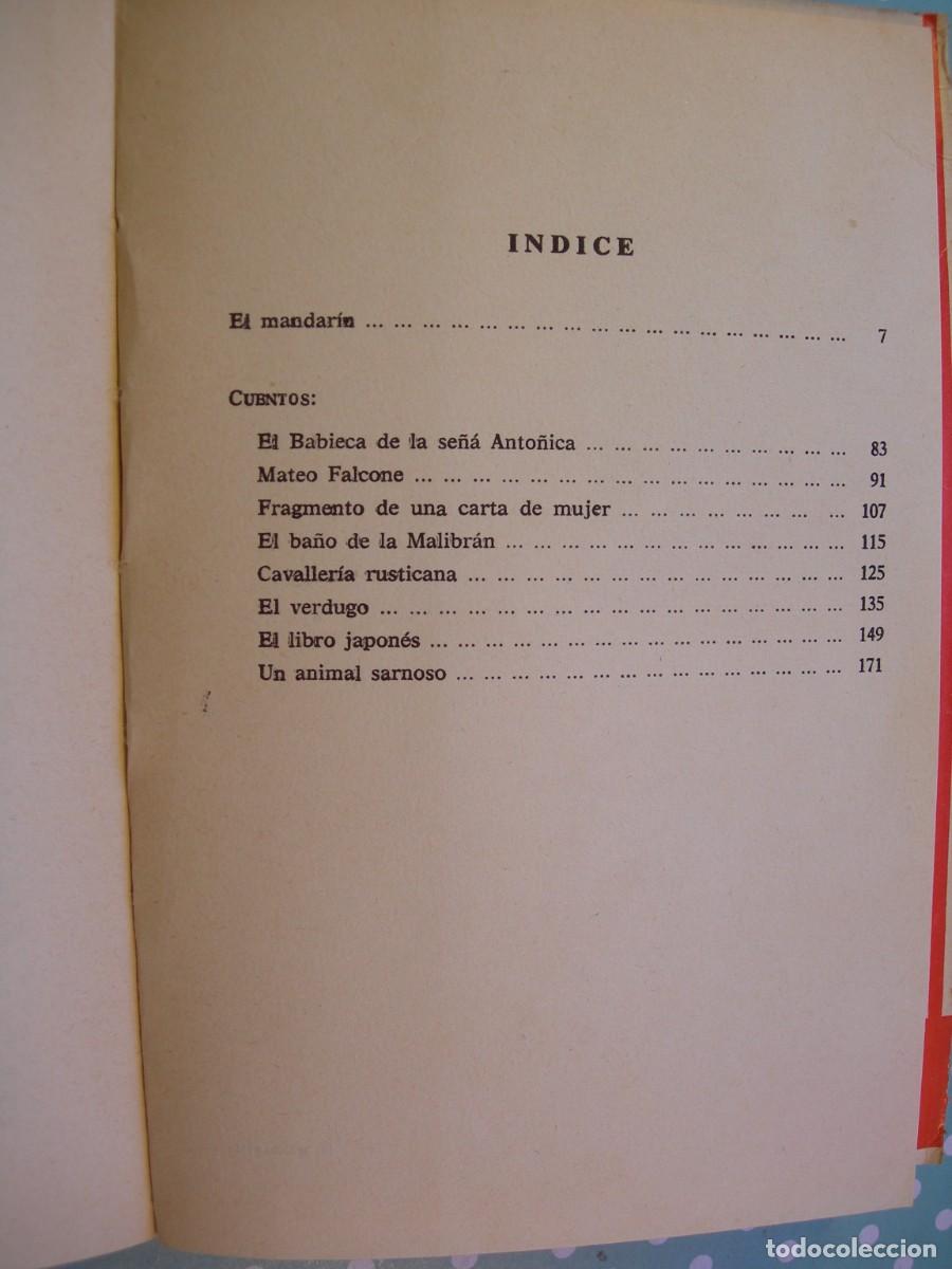 Libros de segunda mano: EL MANDAR&Iacute;N / ECA DE QUEIROZ / NOVELA - Foto 3