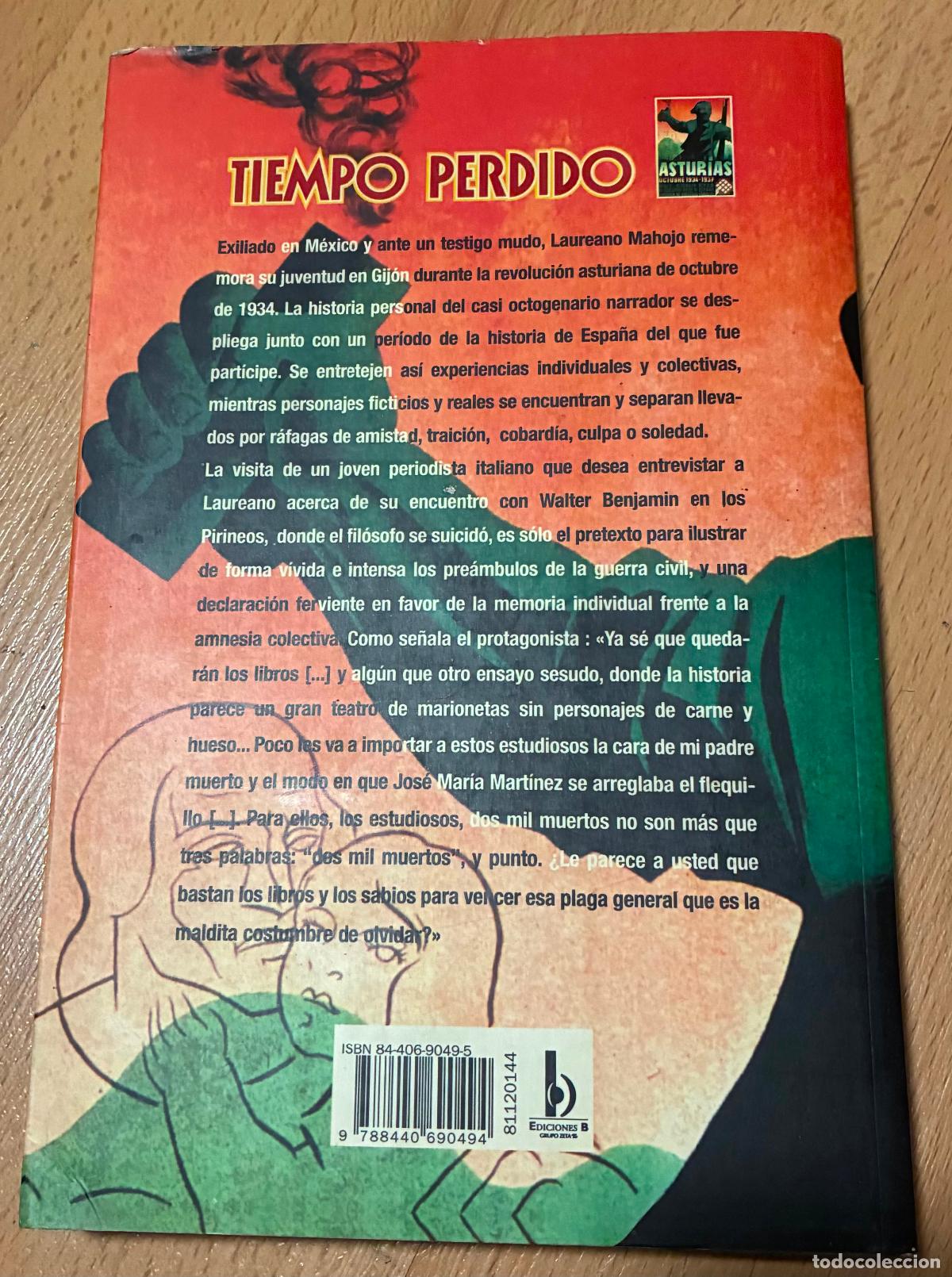 Libros de segunda mano: TIEMPO PERDIDO, BRUNO ARPAIA - Foto 2