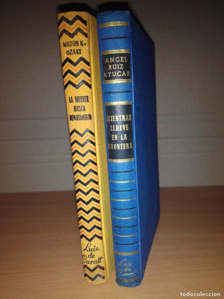 Second hand books: LOTE &rdquo;B&rdquo; DE 2 ANTIGUAS NOVELAS DE &rdquo;EDITOR LUIS DE CARALT&rdquo;