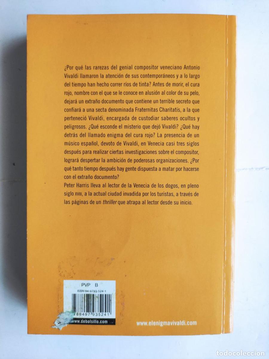 Libros de segunda mano: El enigma Vivaldi - Peter Harris - Foto 2