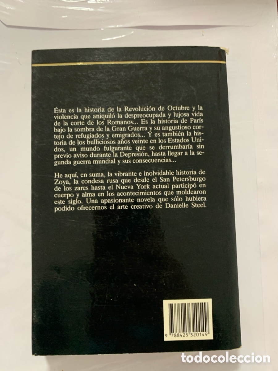 Libros de segunda mano: Zoya, de Danielle Steel - Foto 2