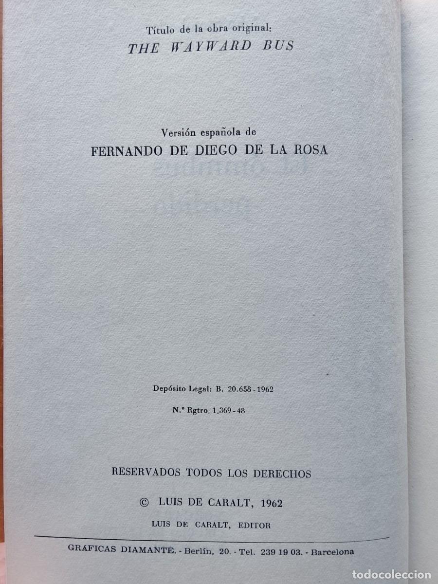 Libros de segunda mano: El &oacute;mnibus perdido. John Steinbeck - Foto 3