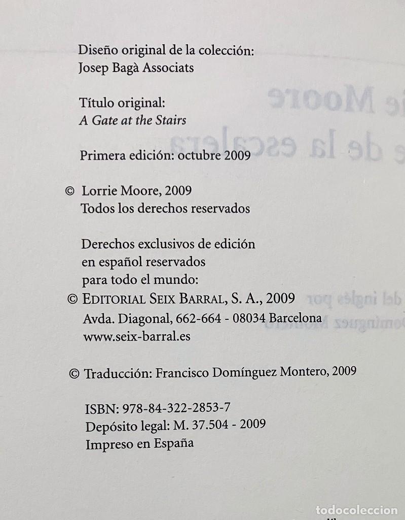 Libros de segunda mano: AL PIE DE LA ESCALERA - LORRIE MOORE - Foto 3