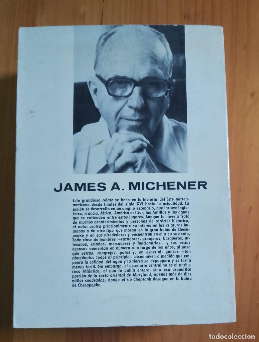 Libros de segunda mano: BAH&Iacute;A DE CHESAPEAKE - JAMES A. MICHENER - Foto 2