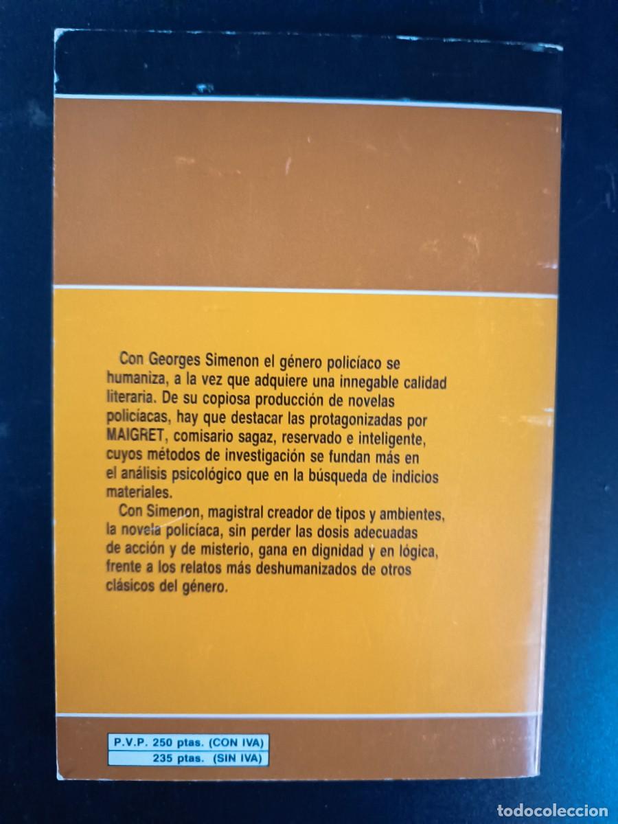 Libros de segunda mano: Maigret en la audiencia - Foto 2