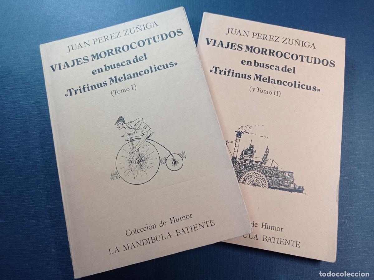 Libri di seconda mano: VIAJES MORROCOTUDOS. JUAN P&Eacute;REZ Z&Uacute;&Ntilde;IGA, JOAQU&Iacute;N XAUDAR&Oacute;. HUMOR, MANDIBULA BATIENTE. G&Aacute;RGOLA, 1980. +