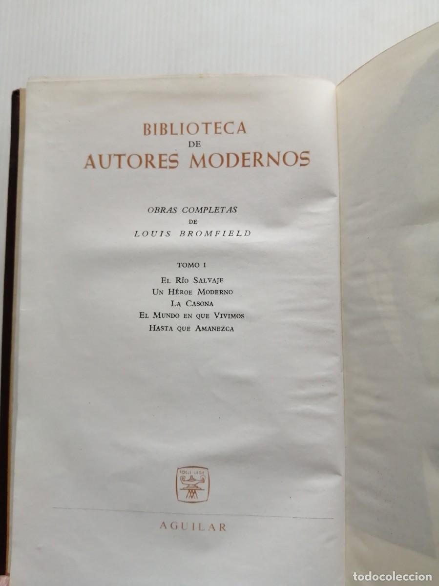 Libros de segunda mano: Louis Bromfield Obras completas I - Foto 2