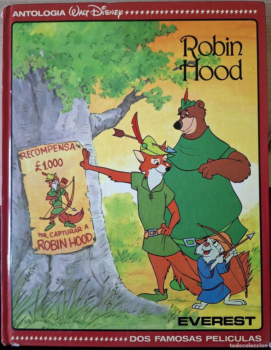 Libros de segunda mano: ROBIN HOOD. LOS TRES CERDITOS. ANTOLOGIA WALT DISNEY N&ordm; 5. - CAPDEVILA, F.