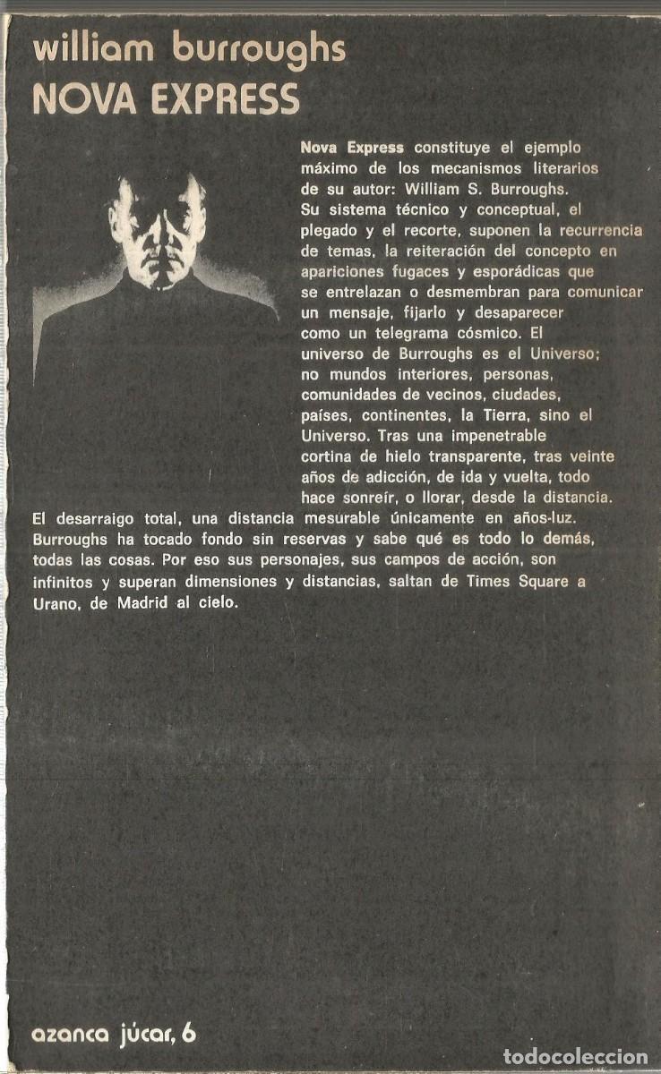 Libros de segunda mano: WILLIAM BURROUGHS. NOVA EXPRESS. JUCAR. - Foto 2