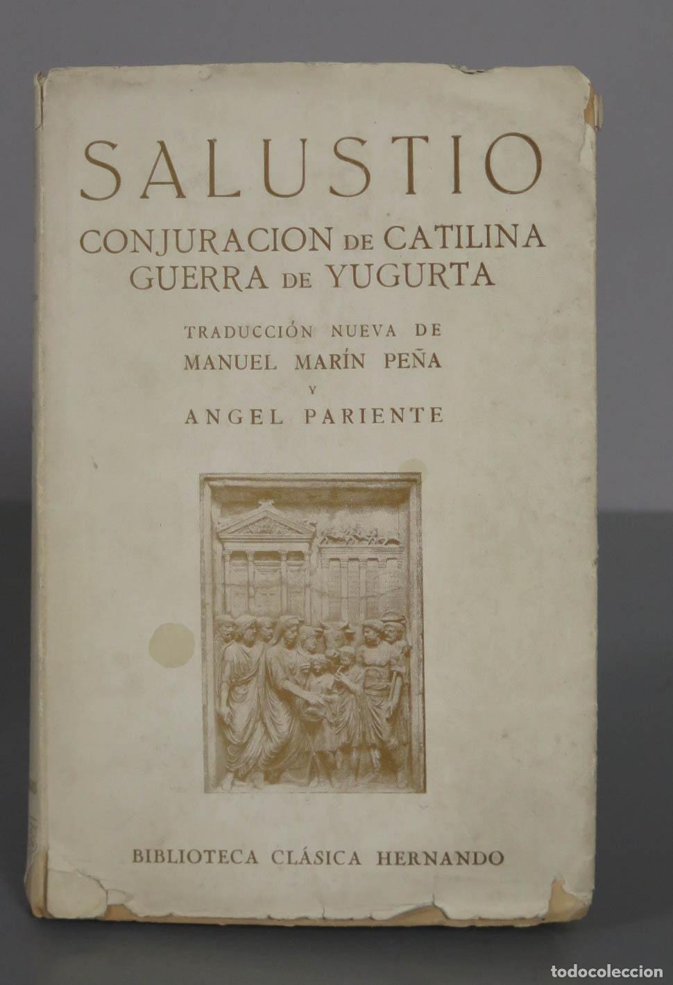Gebrauchte B&uuml;cher: Conjuraci&oacute;n de Catilina y Guerra de Yugurta. Salustio.