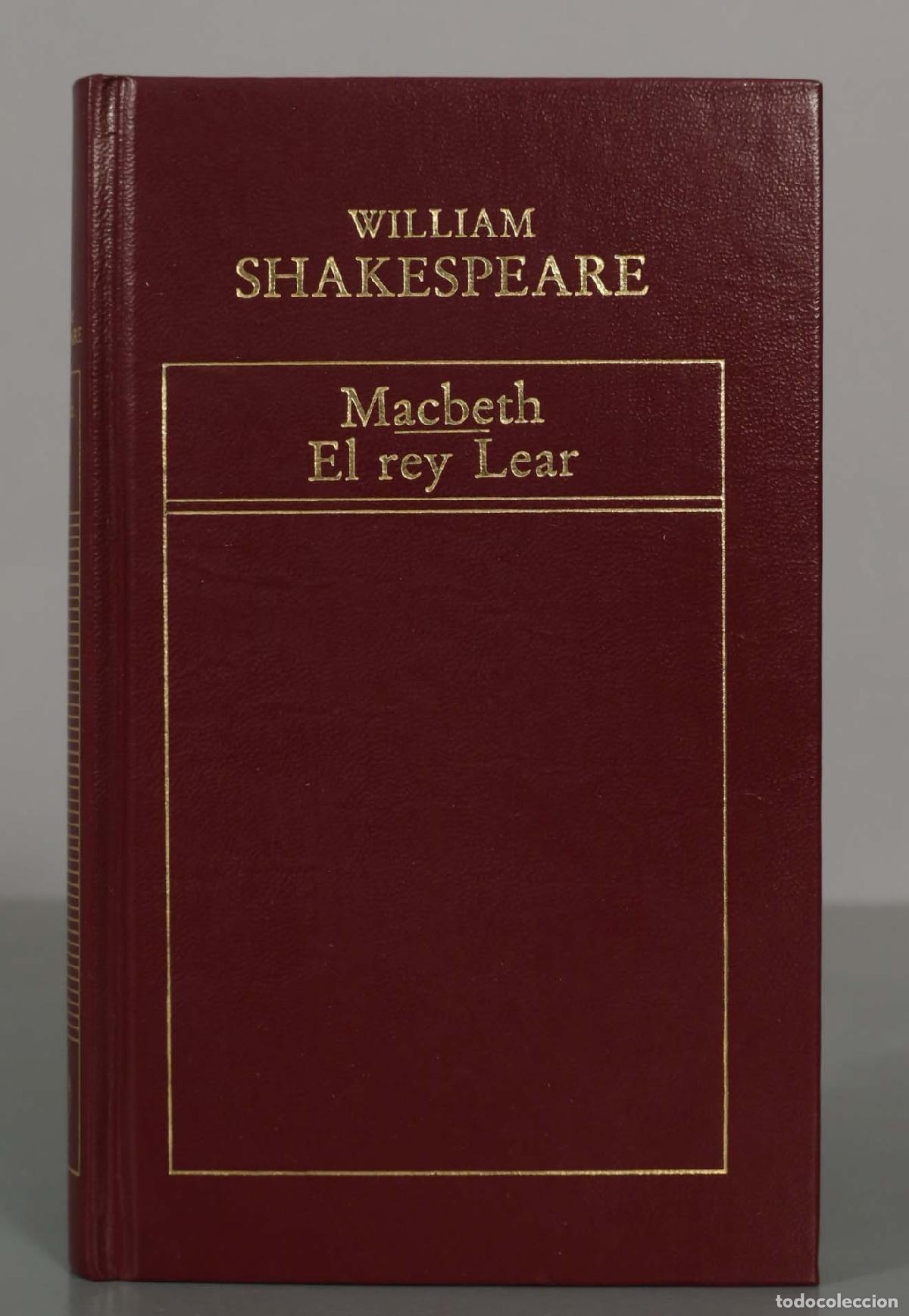 Libros de segunda mano: WILLIAM SHAKESPEARE. Macbeth El rey Lear.