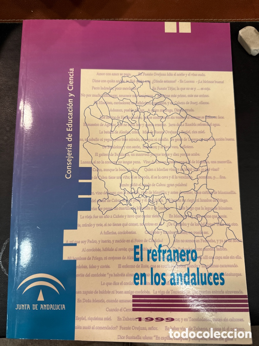 Libri di seconda mano: LA PE&Ntilde;A IZQUIERDO, C&eacute;sar de. El refranero de los andaluces: Resultado de una encuesta