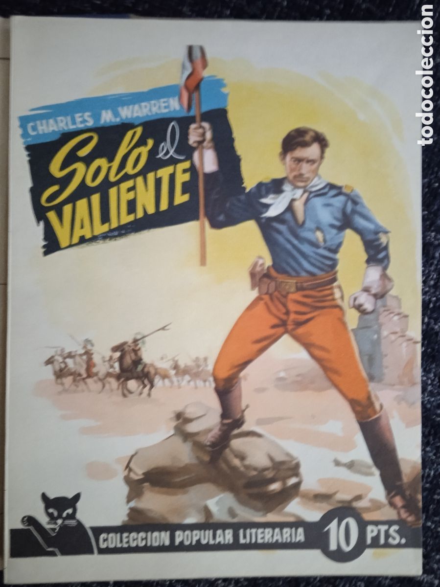 Libri di seconda mano: COLECCION POPULAR LITERARIA N&ordm; 33 SOLO EL VALIENTE. / CHARLES M.WARREN