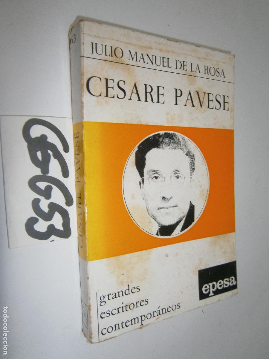 Libros de segunda mano: --- CESARE PAVESE --- - Foto 1