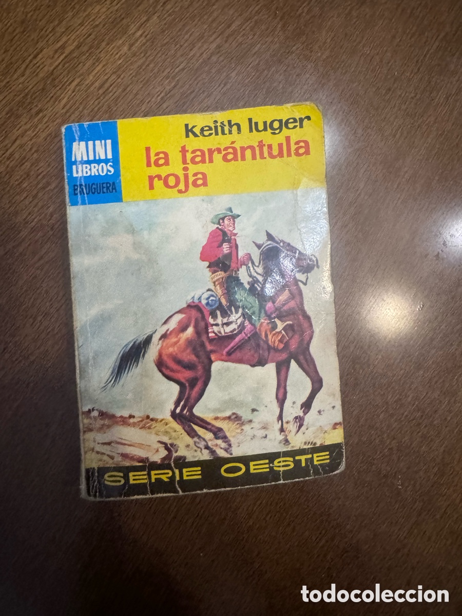 Libros de segunda mano: Mini libros serie oeste, la tar&aacute;ntula roja, bruguera