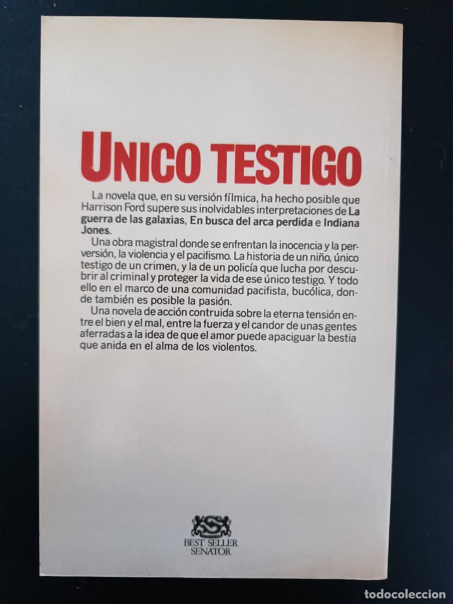 Libros de segunda mano: &Uacute;nico testigo W. Kelley & E. W. Wallace - Foto 2