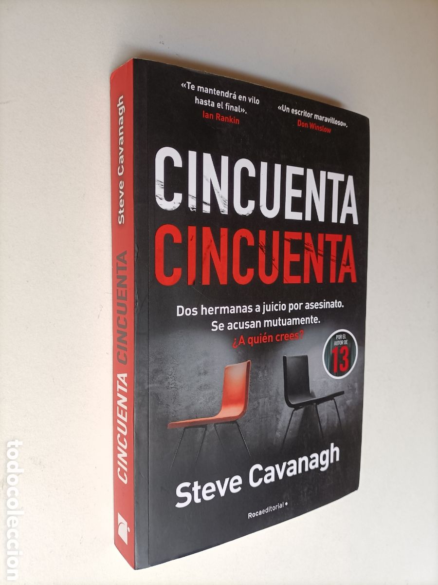 Libros de segunda mano: Cincuenta cincuenta. Dos hermanas a juicio para asesinato Steve Cavanagh