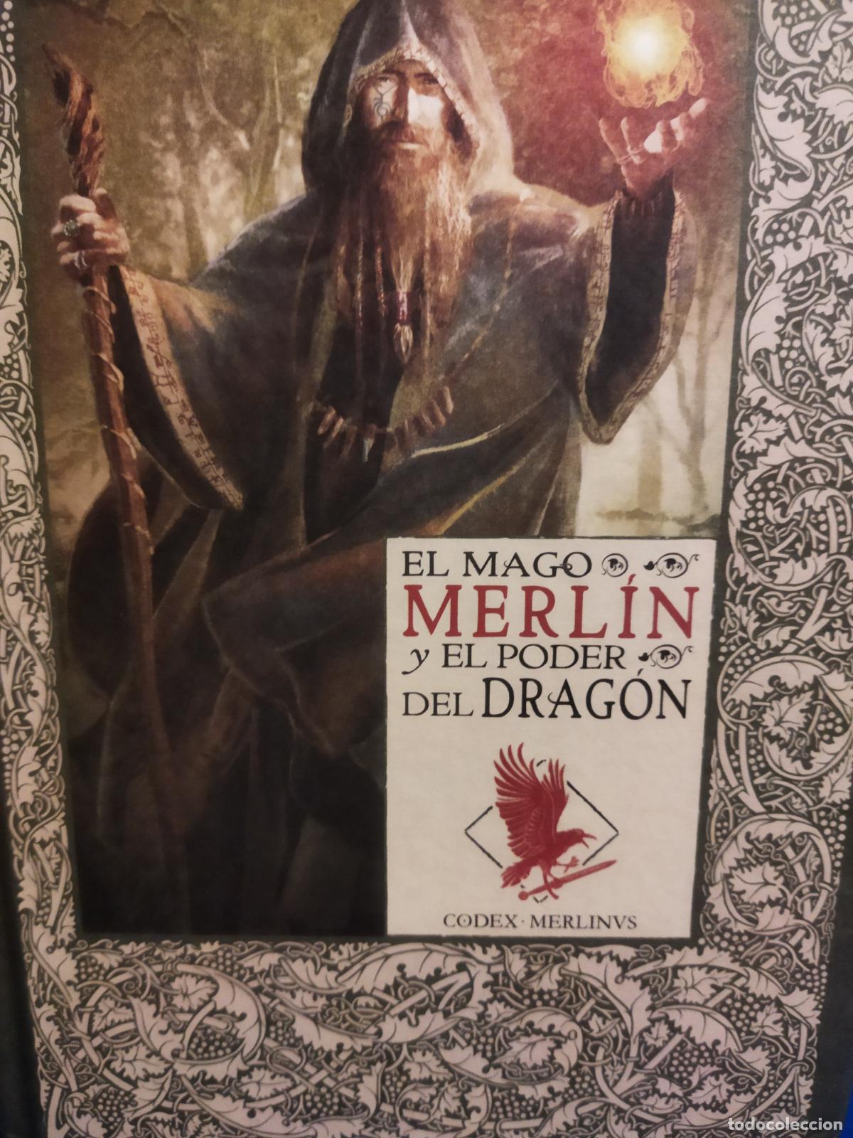 Libros de segunda mano: El mago Merl&iacute;n y el poder del drag&oacute;n - Foto 1