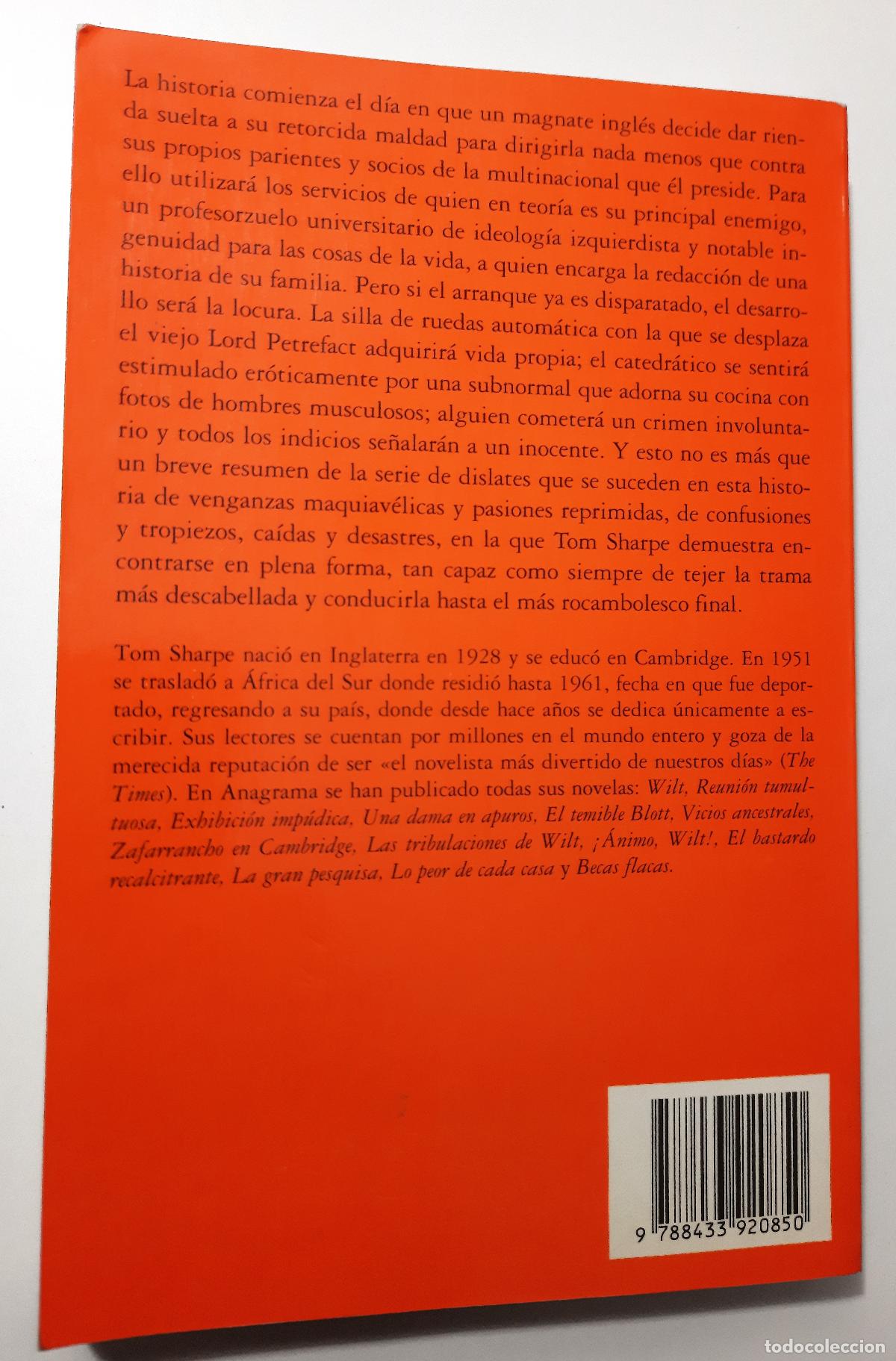 Libros de segunda mano: Vicios ancestrales - Sharpe, Tom - Foto 4