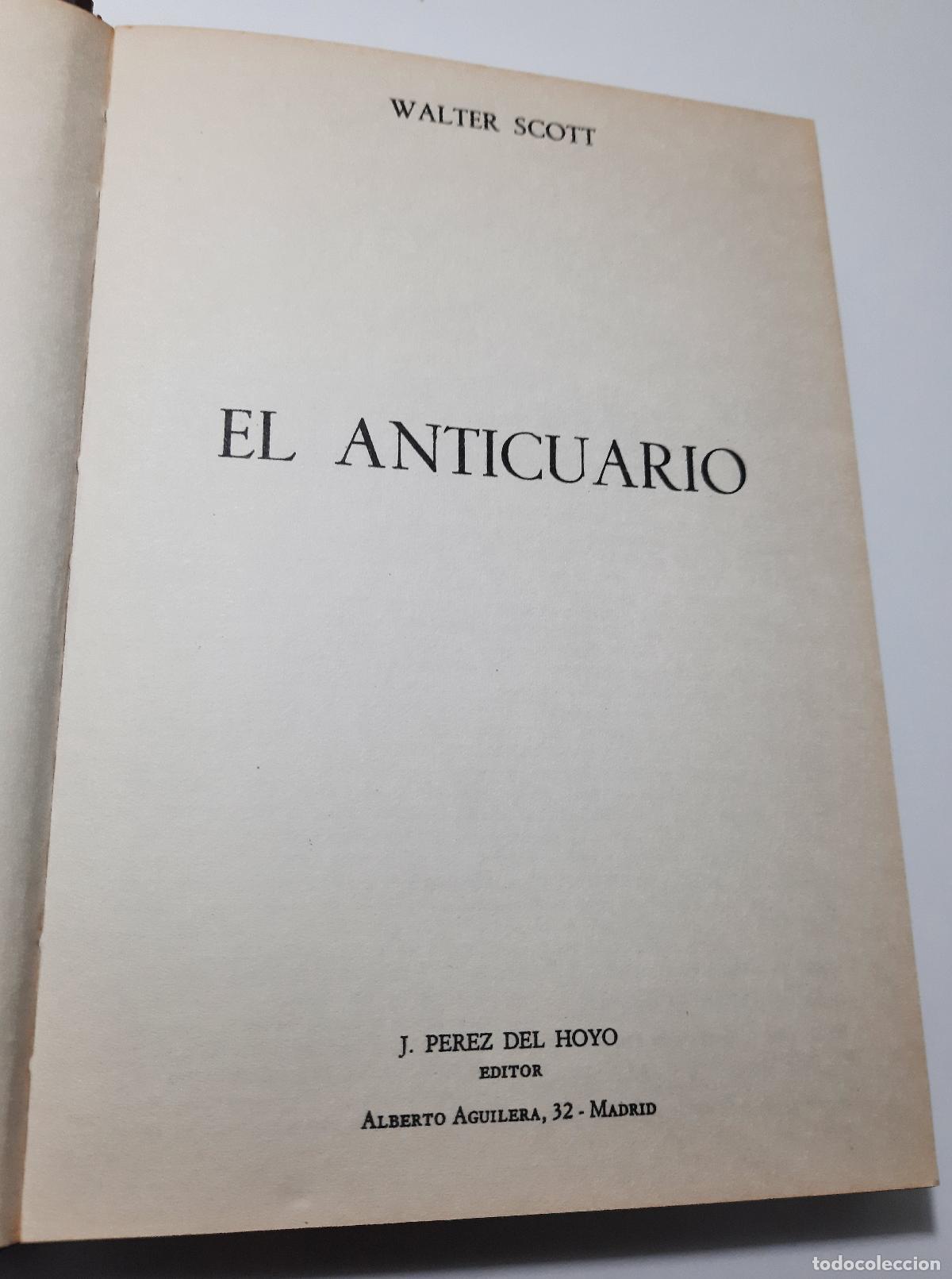 Libros de segunda mano: El anticuario - Scott, Walter - Foto 1