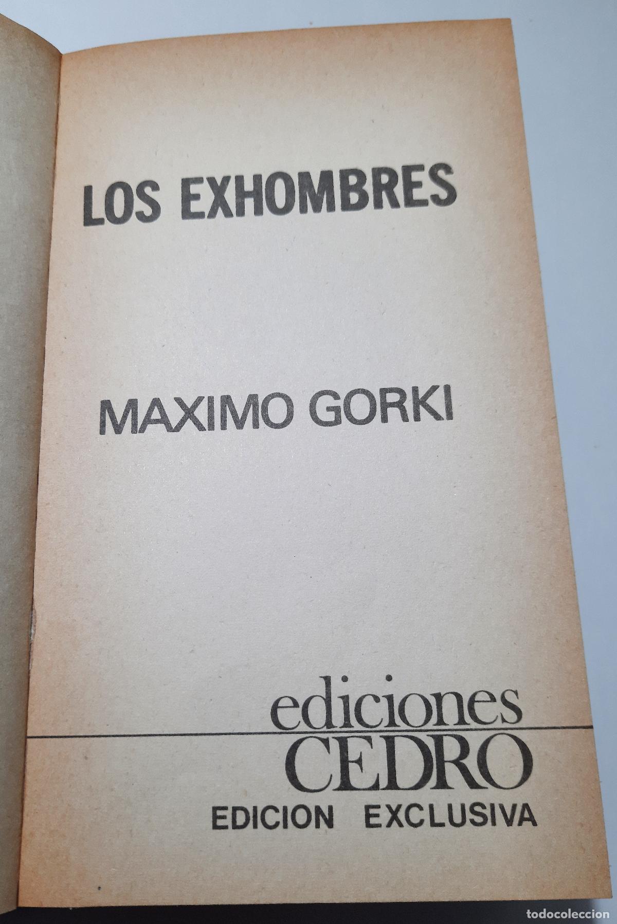 Second hand books: Los exhombres - Gorki, Maximo