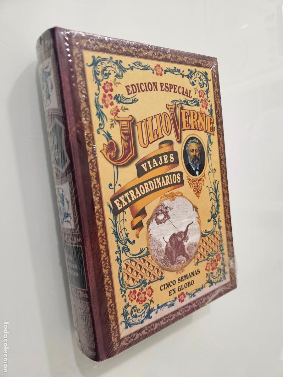 Libros de segunda mano: Cinco semanas en globo, edici&oacute;n especial (precintado) | Julio Verne | Club Internacional del Libro