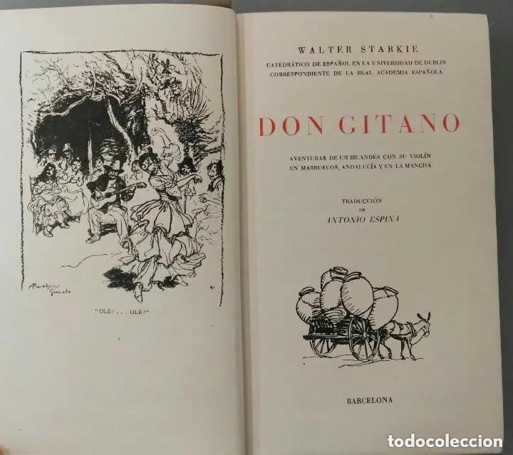 Libros de segunda mano: Don Gitano - Walter Starkie - Foto 2