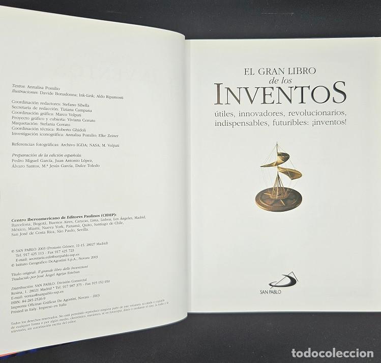 Libros de segunda mano: El gran libro de los inventos - Foto 2