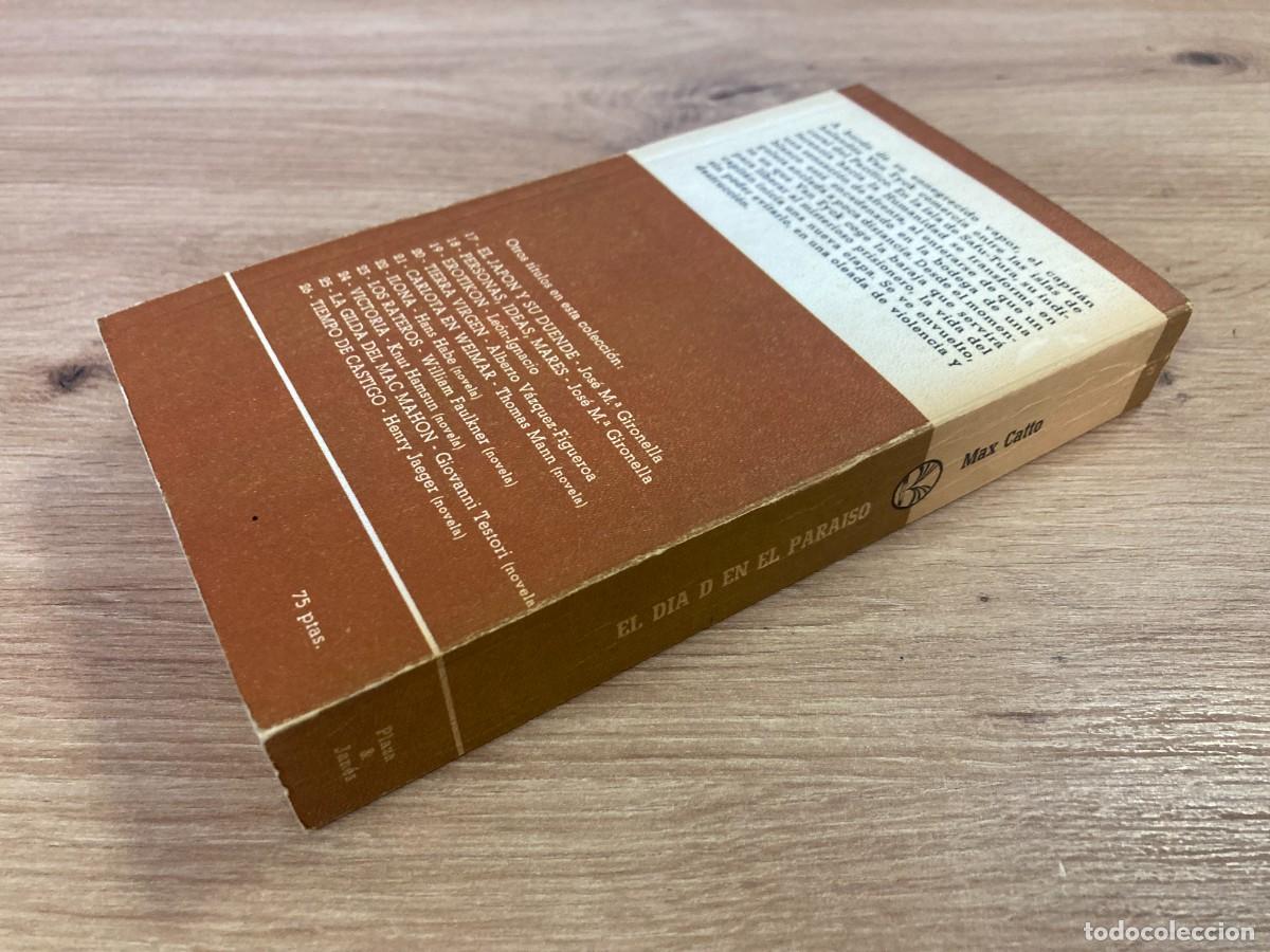 Libros de segunda mano: El d&iacute;a D en el para&iacute;so Max Catto - Foto 3