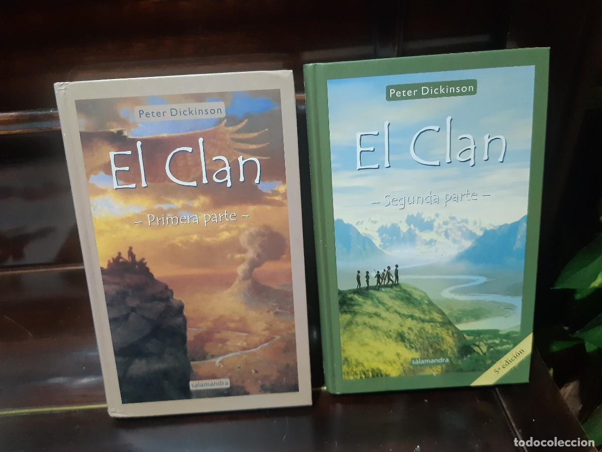 Libros de segunda mano: Peter Dickinson. EL CLAN. 1ra y 2da parte. 2 tomos. - Foto 1