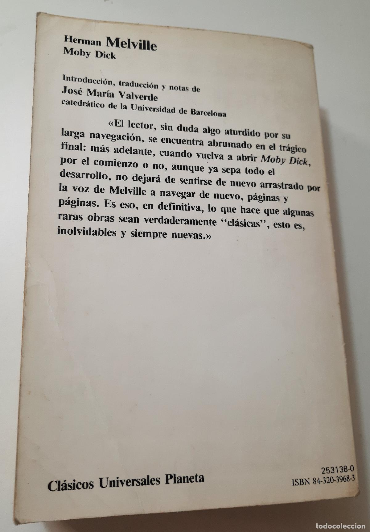Libros de segunda mano: Moby dick - Melville, Herman - Foto 2