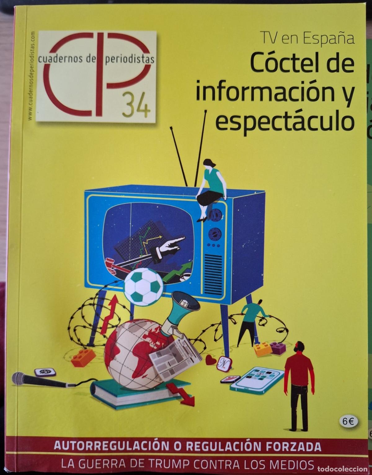 Gebrauchte B&uuml;cher: TV EN ESPA&Ntilde;A, COCTEL DE INFORMACION Y ESPECTACULO. CUADERNOS DE PERIODISTAS N&ordm; 34. -