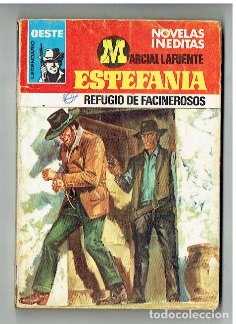 Gebrauchte B&uuml;cher: OESTE LEGENDARIO. N&ordm; 639. REFUGIO DE FACINEROSOS. MARCIAL LAFUENTE ESTEF&Aacute;NIA. BRUGUERA 1981(ST/MG/17