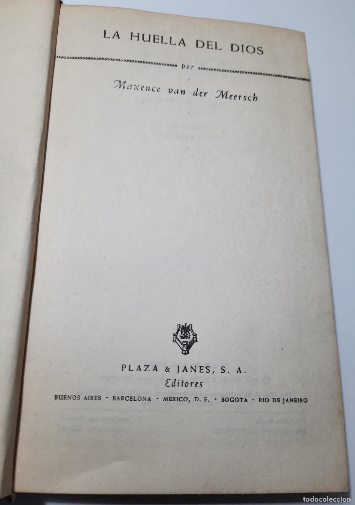 Gebrauchte B&uuml;cher: La huella del dios - Van der Meersch, Maxence