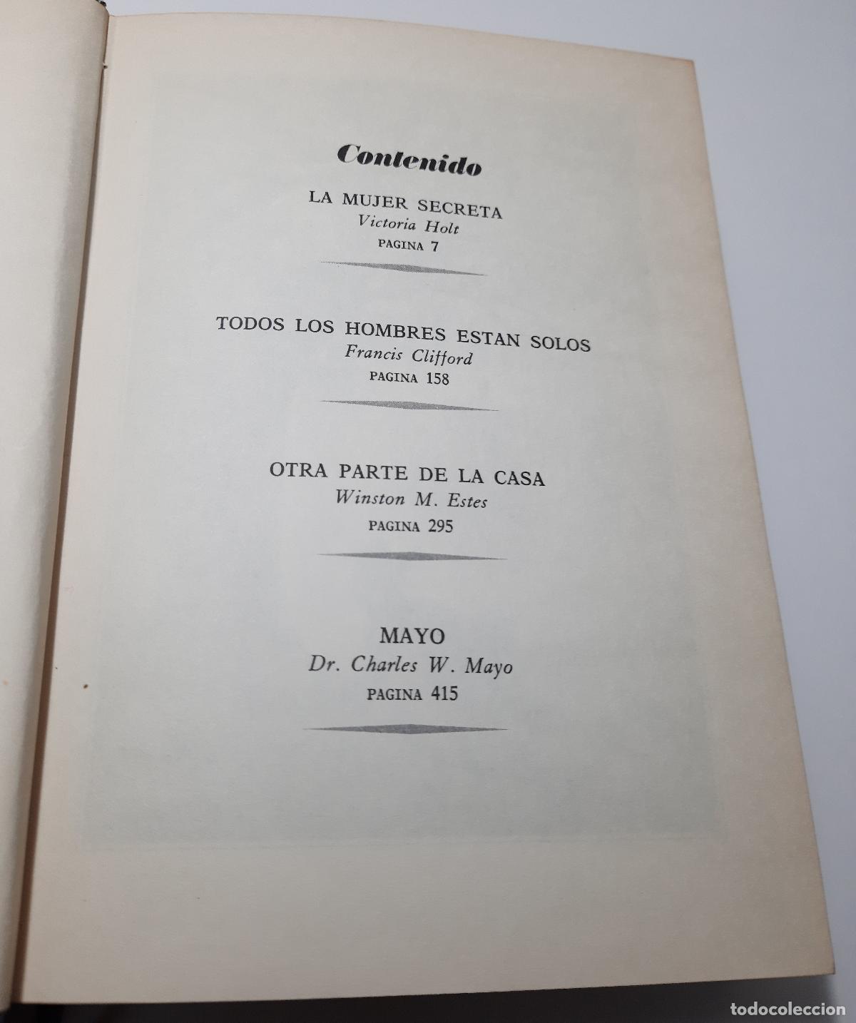 Libri di seconda mano: Biblioteca de selecciones. La mujer secreta/Todos los hombres estan solos/Otra parte de la casa/Mayo