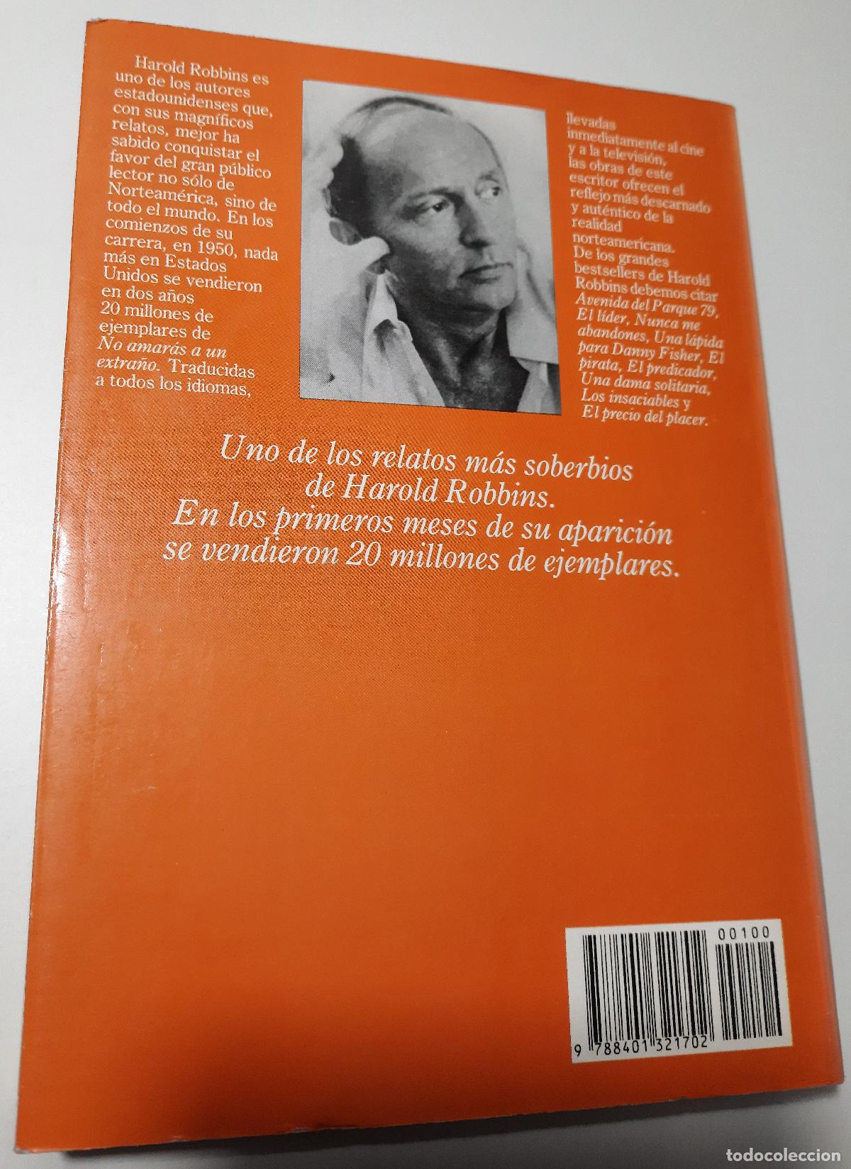 Libros de segunda mano: No amaras a un extrano - Robbins, Harold - Foto 4