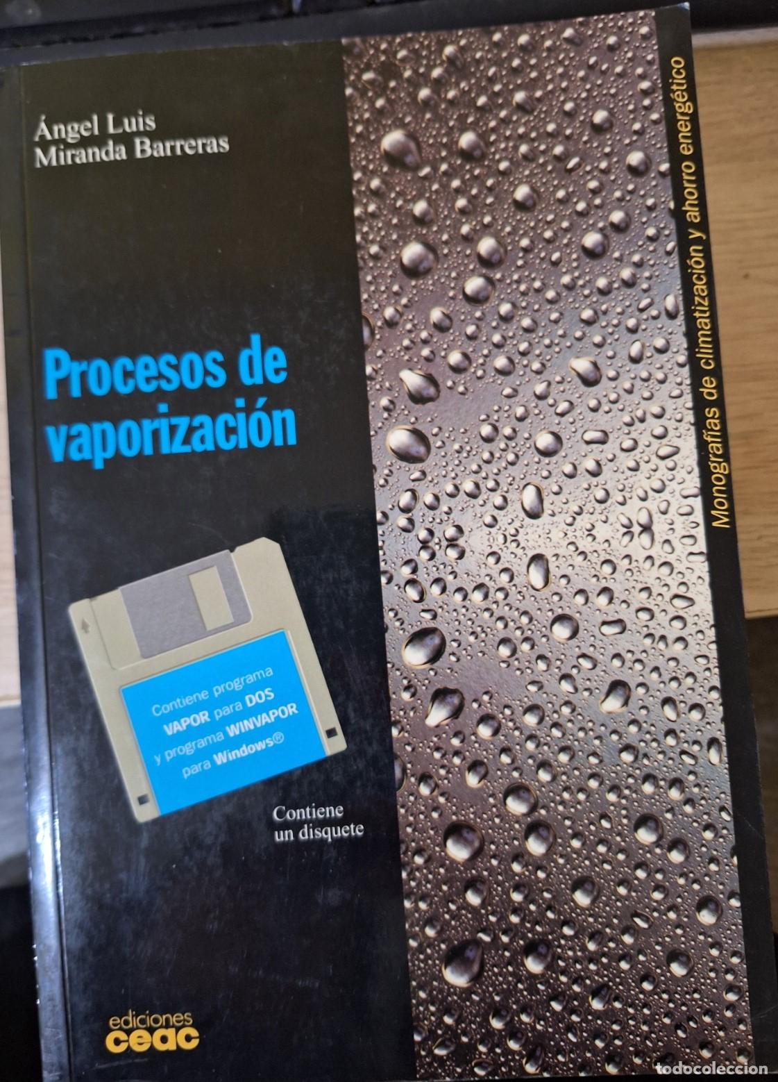 Gebrauchte B&uuml;cher: PROCESOS DE VAPORIZACION. - MIRANDA BARRERAS, Angel Luis.