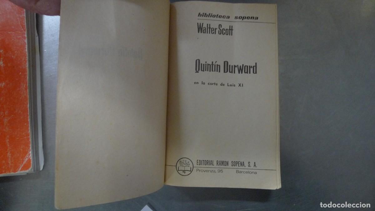 Libros de segunda mano: Quint&iacute;n Durward - Walter Scott - Foto 2