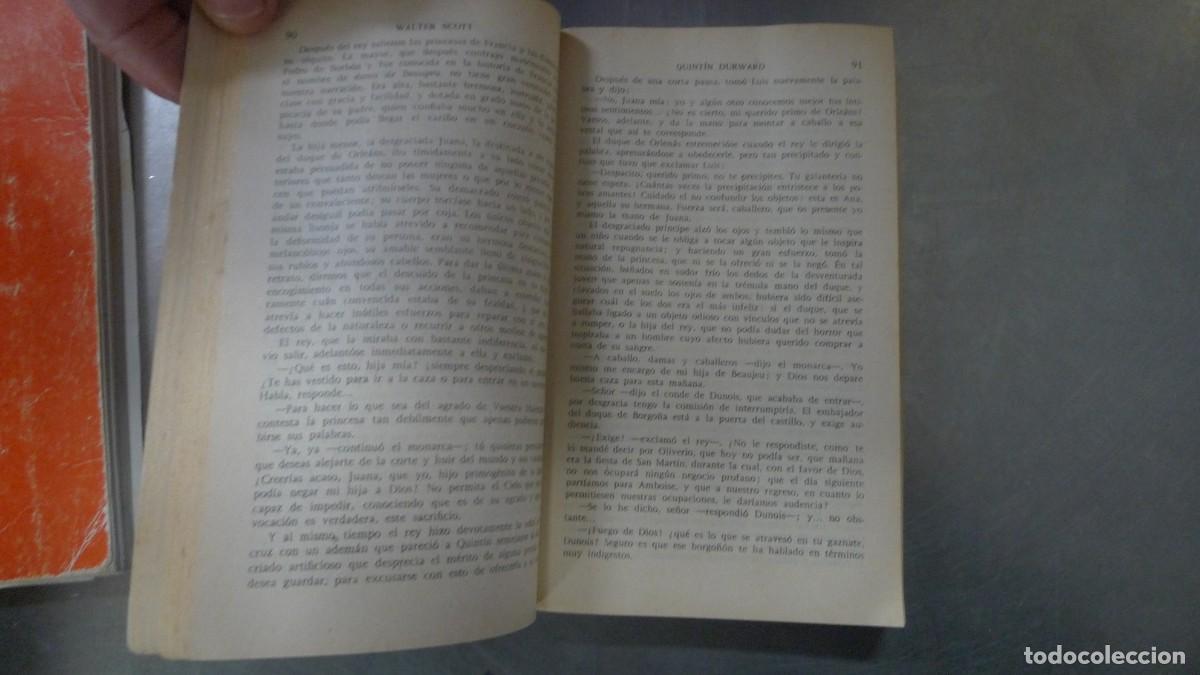 Libros de segunda mano: Quint&iacute;n Durward - Walter Scott - Foto 3