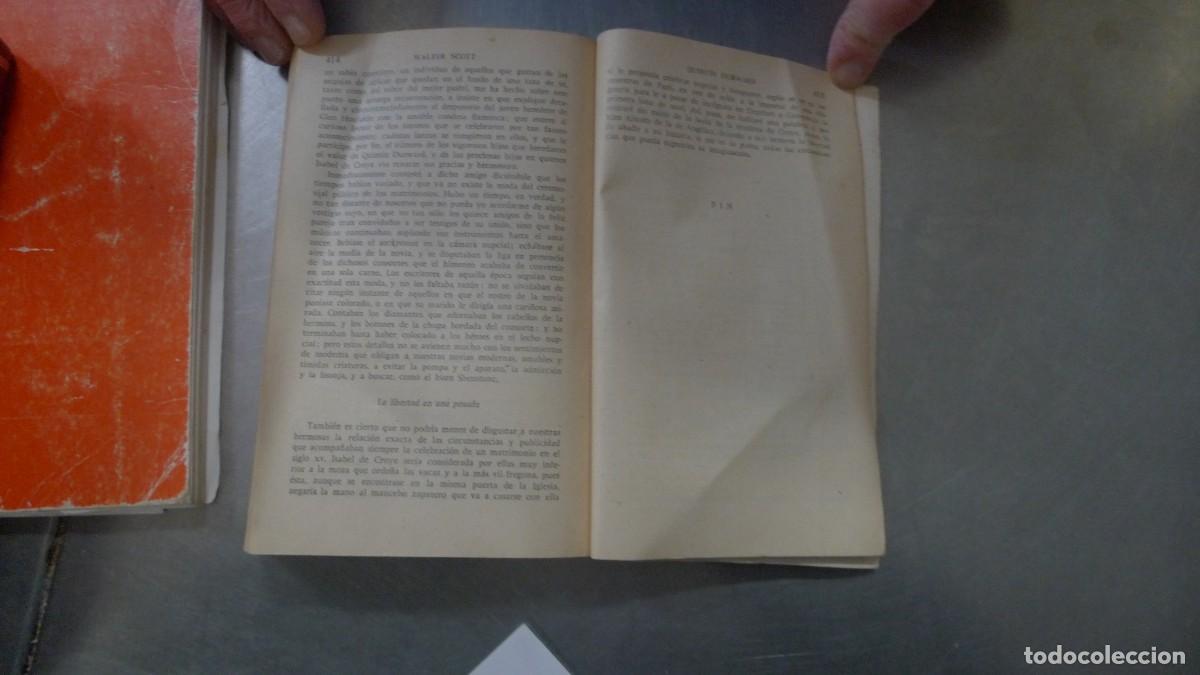 Libros de segunda mano: Quint&iacute;n Durward - Walter Scott - Foto 5