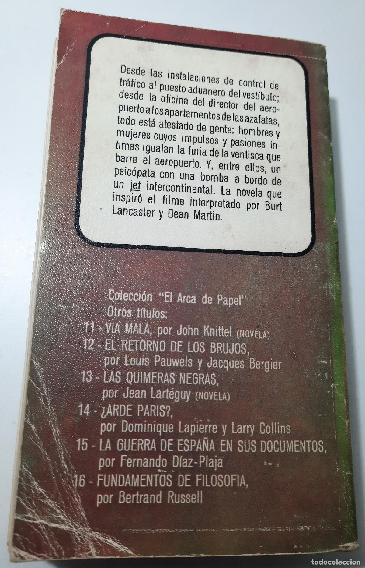 Libros de segunda mano: Aeropuerto - Hailey, Arthur - Foto 4