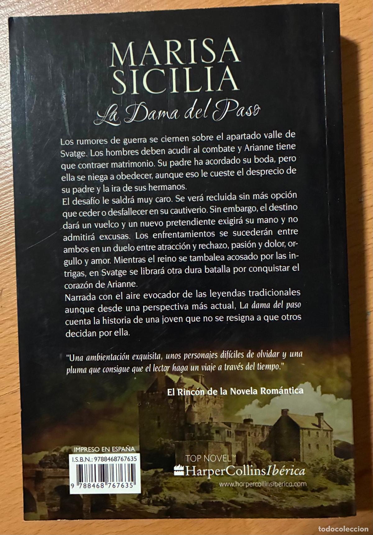 Libros de segunda mano: LA DAMA DEL PASO, Marisa Sicilia - Foto 2