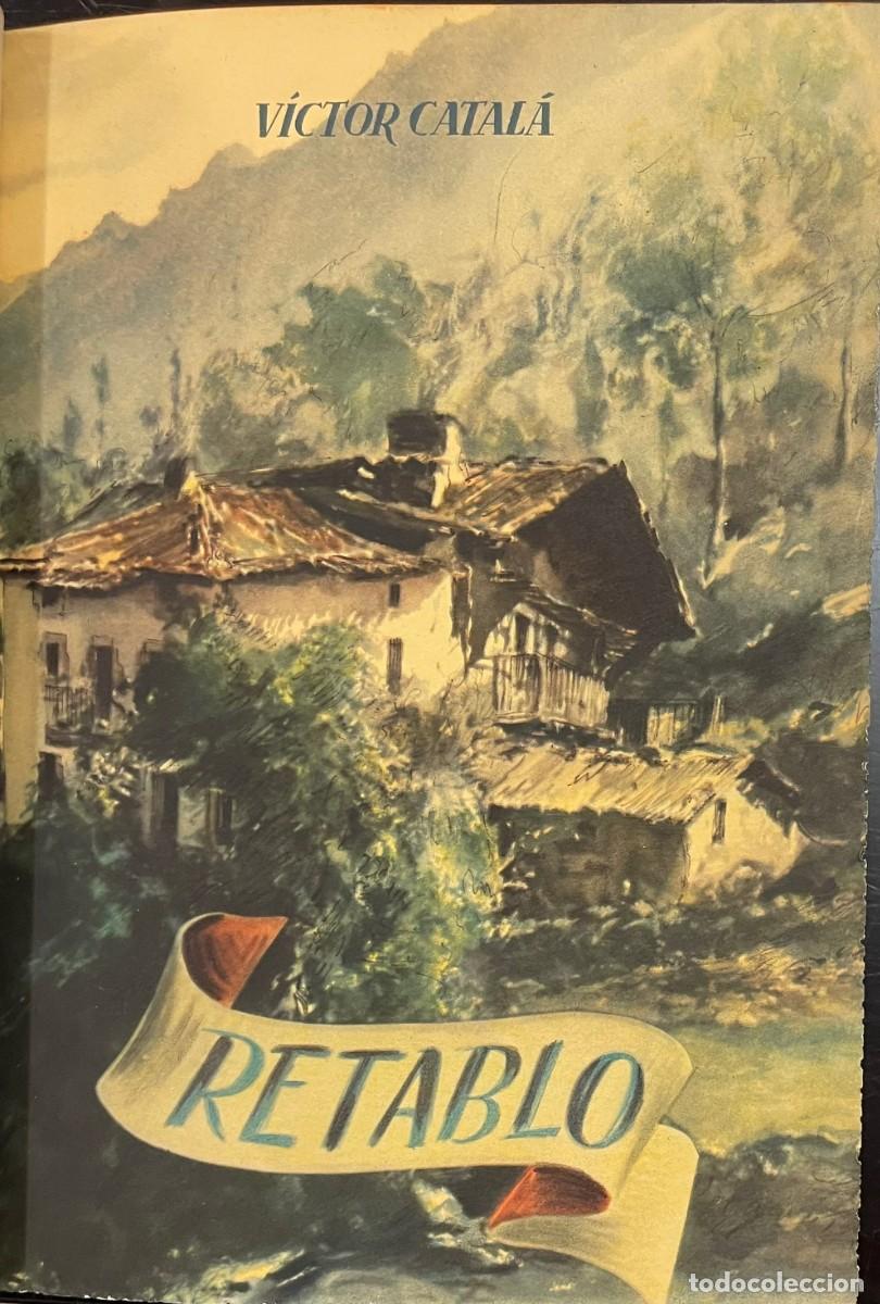 Libros de segunda mano: Victor Catal&aacute; . Retablo - Foto 2