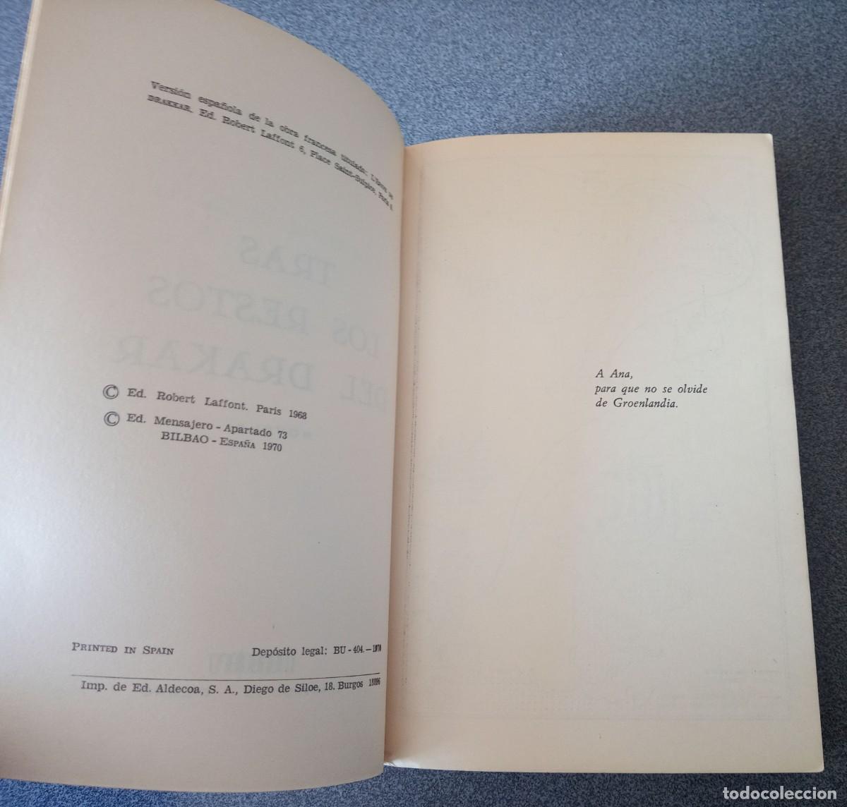 Libros de segunda mano: Tras Los Restos Del Drakar Jean Cou&eacute; - Foto 4