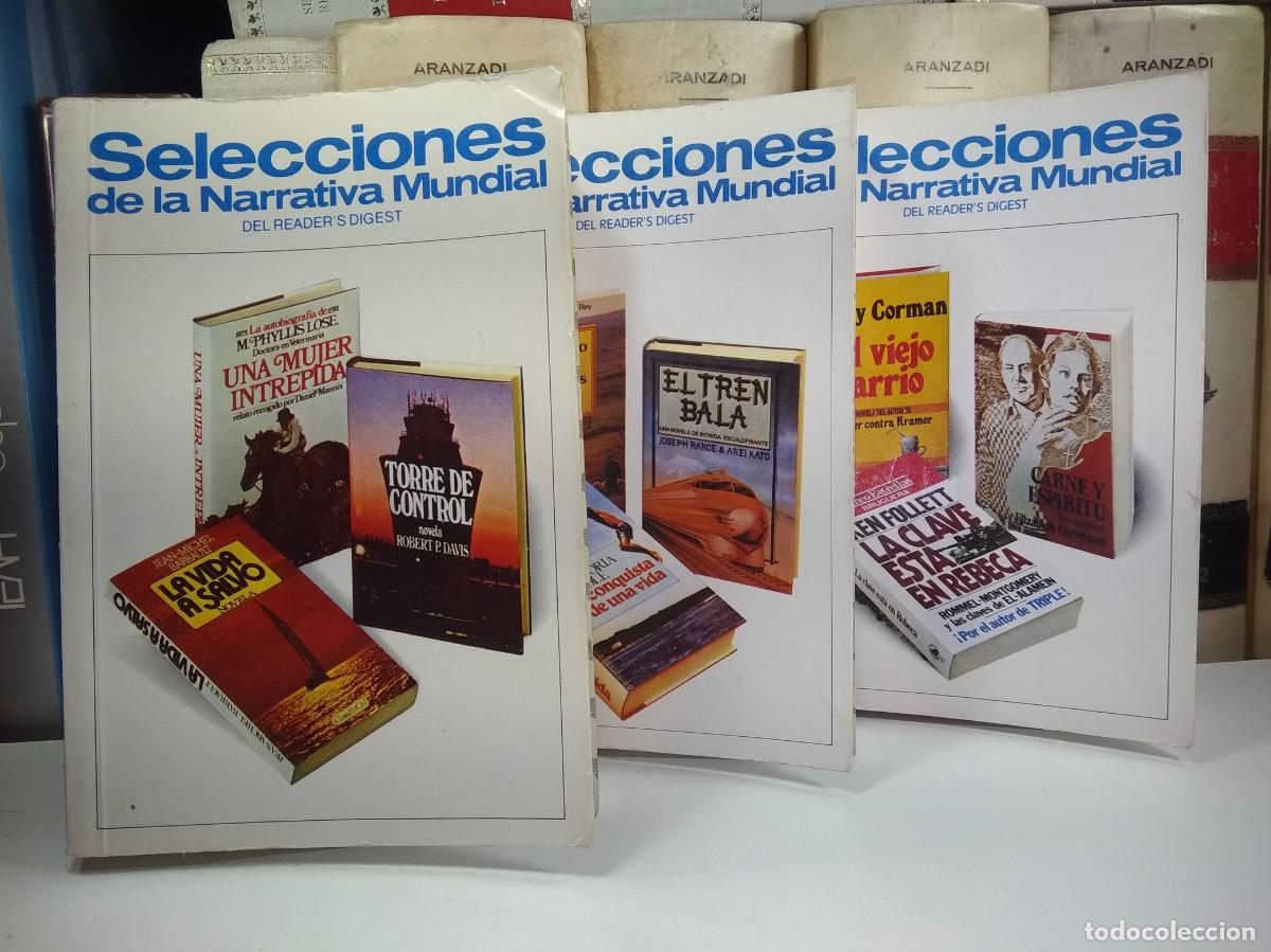 Gebrauchte B&uuml;cher: SELECCIONES DE LA NARRATIVA MUNDIAL DEL READER&acute;S DIGEST. Comprende los n&uacute;meros 24-25-27 Cito t&iacute;tulos